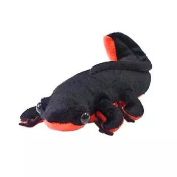 TST ADVANCE Newt Plush Toy BLACK 18cm Red-bellied Size чёрный