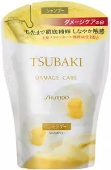 TSUBAKI Damage Care Шампунь Сменный блок 400 мл