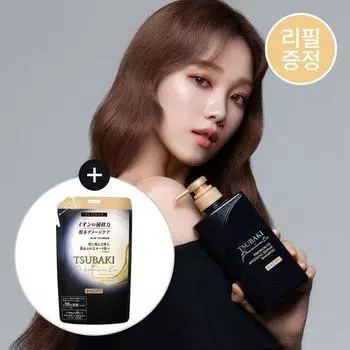 Tsubaki Premium EX Intensive Repair Шампунь 490 мл специальный (+330мл пополнение)