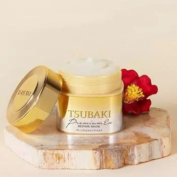 TSUBAKI Premium EX Repair Mask 180 г ИЛИ 180 г+150 г Сменный блок с дозатором (4 варианта) 180g x 1PCS