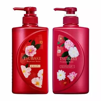 TSUBAKI Premium Moist Experience Set Design Package с Shogo 490 мл (Сотрудничество Кариядзаки) (х 2)