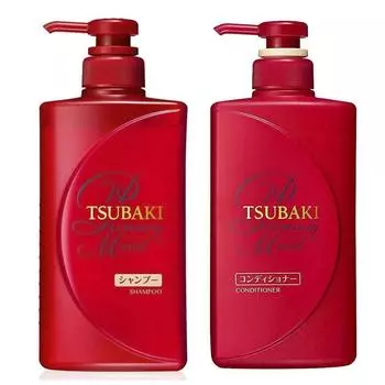 Tsubaki Premium Moist Hair Shampoo 490 мл + Conditioner 490 мл Набор, 1 шт.