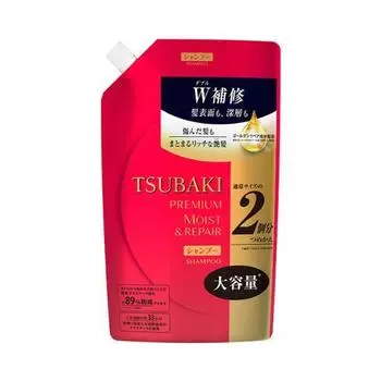 Tsubaki Premium Moist & Repair Shampoo 660ml Refill Pack