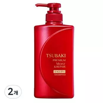 Tsubaki Premium Moist & Repair Шампунь, 490 мл, 2 шт.