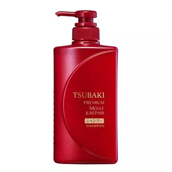TSUBAKI Premium Moist Repair Шампунь для тела Camellia Shiny Moist Liquid Red 490 мл и упаковка (х 1)