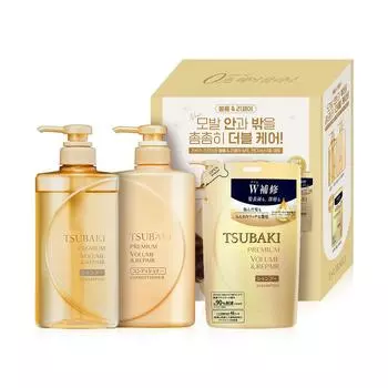Tsubaki Premium Volume & Repair 3-piece set, 1 set