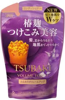 TSUBAKI Volume Touch Кондиционер Сменный блок 380 мл
