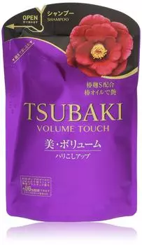 TSUBAKI Volume Touch Шампунь Сменный блок для придания объема прикорневым волосам 345 мл (для волос)