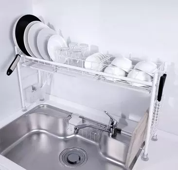 Tsubamesanjo Draining Diatomaceous Over Made in Draining Water Absorption White Draining Rack Rack, Earth, Sink, Slim, Japan, Basket, Tray, Moisture, белый