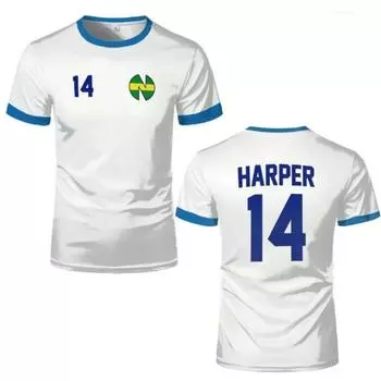 Tsubasa School Nansei Olive и Benji Captain анимированная футболка мужская 3D принт футболка уличная одежда Harajuku одежда унисекс S белый