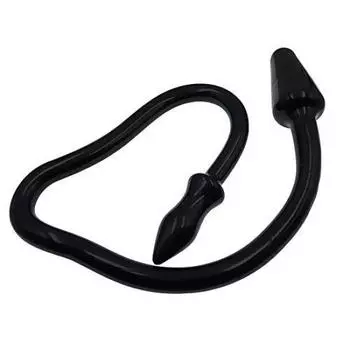 TSUBASI двухголовый дилдо анальная пробка длинный анальный дилдо сделанный из TPR разные размеры на обоих концах унисекс черный длина 90 см