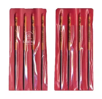 Tsubosan Set of Set of MA00801 Files, 8, Round, Coarse,