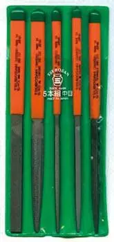 Tsubosan ST00502 File Set, 5 Piece Set, Medium