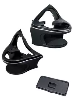 Tsuchiya Yac Car Model 80 Series Noah Voxy Кондиционер Подстаканник Сиденье водителя Комплект пассажирского сиденья ETC Чехол Встроенный SY-NV1 SY-NV8 чёрный