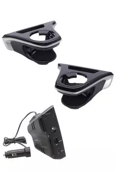 Tsuchiya Yac Модель автомобиля Специальный Corolla Cross Кондиционер Подстаканник для сиденья водителя и пассажира Комплект электропитания SY-CO5 SY-CO6 SY-CO8 чёрный