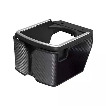 Tsuchiya Yac PF-392 XCELA Держатель для напитков для автомобильных принадлежностей, Напиток 2, Карбон, Черный, Серебристый,