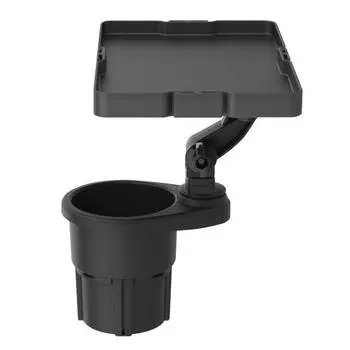 Tsuchiya Yac ZE-68 Автомобильный поднос для напитков, поднос, столик, черный, 180 x 210 x 110 мм