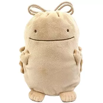 Tsujicell Anything Creature Plush Drawstring Bag Large Asteroid Fish
