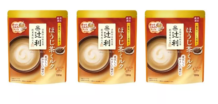 Tsujiri Hojicha Milk 190g x 3 pieces