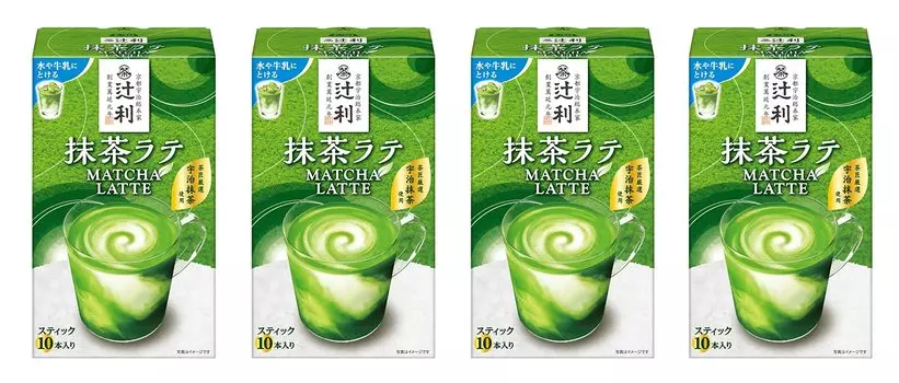 Tsujiri Matcha Latte 130g x 4 pieces (10P)