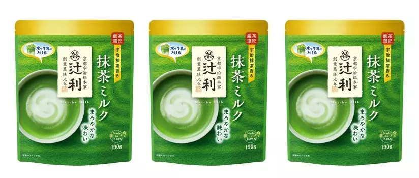 Tsujiri Матча Молоко 190г х 3 зелёный