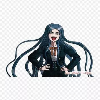 Tsumugi Danganronpa V3 Killing Harmony наклейка с принтом на одежду DIY термонаклейки для футболок патч утюг на переносной патч