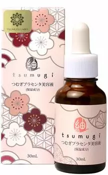 Tsumugi Labo Placenta Serum 30 мл Растительная плацента Лошадиная плацента Отечественное производство Tsumugi Cosmetics TSUMUGI LABO