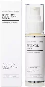 Tsumugi Labo Retinol Cream Beauty Serum неразбавленный раствор высокой концентрации комбинированный 30 г 5%