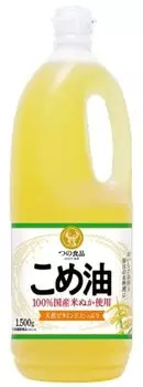 TSUNO Домашнее рисовое масло 1500 г x 6 шт. Рисовое масло