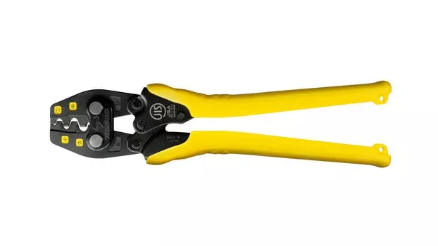 Tsunoda Crimping Tool for Ring Sleeves Tool for Electrical Work Skills JIS Domestic Made by [Required Test] TP-R Tsubame-Sanjo