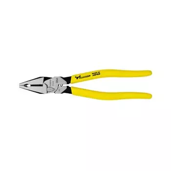 Tsunoda Electric Power Pliers 200mm with Crimp Function PP-200A