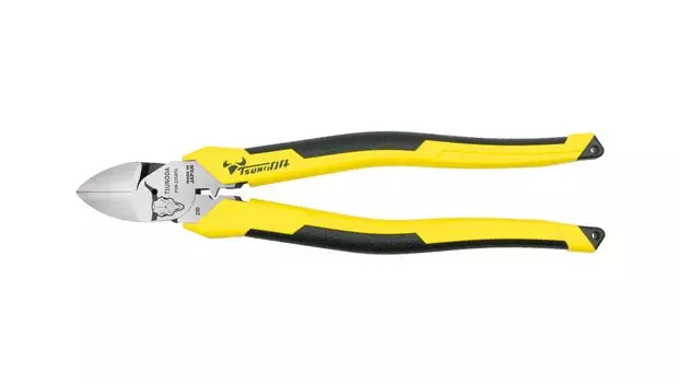 Tsunoda Electric Power Thin Blade Nippers with Crimp Function 225mm PUN-225ATG