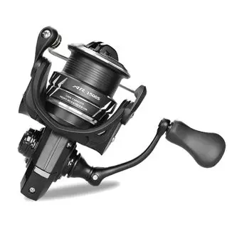 TSURINOYA Спиннинговая катушка с обычным передаточным числом Shallow Artemis, 5.21, Шпуля, 800/1500S, Модель начального уровня, AR- (800) чёрный