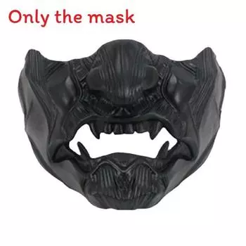 Tsushima Of Ghost Mask Resin Viper Face Prop For Halloween Christmas And Island Spirit Mask