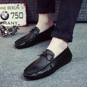 Tsutsu shoes men s shoes spring and summer breathable men s casual men s shoes soft-soled trend with a pair of loafers 39