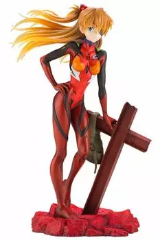 Tsuya Evangelion New Theatrical Version Shikinami Asuka Langley scale PVC painted complete figure PP859 1/6 чёрный