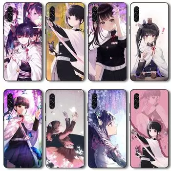 Tsuyuri Kanawo Demon Slaye Phone Case For Realme GT 2 9i 8i 7i Pro X50 X2 C35 C21 C20 C11 C3 Soft Black Phone Cover Realme GT NEO 3