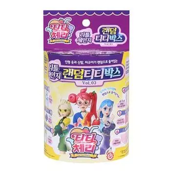 TT Cherry Little Change Random TT Box Vol 03, разные цвета, Популярные игрушки для корейских детей