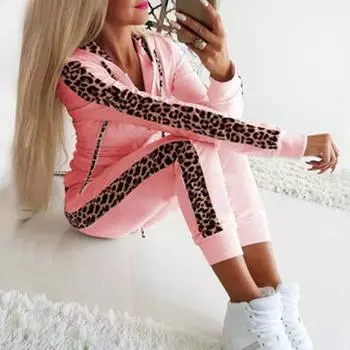 TT Женская модная спортивная куртка, костюмы, женский спортивный костюм с капюшоном, комплект на молнии, одежда для девочек, топы и длинные брюки, повседневная одежда из 2 предметов XXXL синий