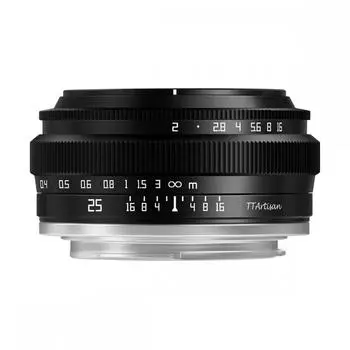 TTartisan 25mm f 2 C Micro 4 Sided Lense Black с гарантией 2 года