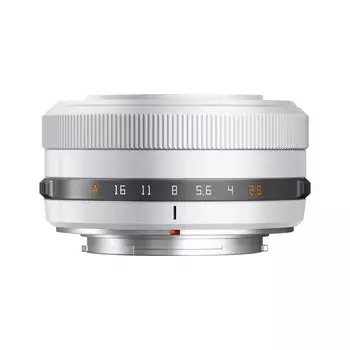 TTArtisan AF 27 мм X Mount Fujifilm X Lens Single Focus Lens Маленький легкий Fuji Fuji f/2.8 белый