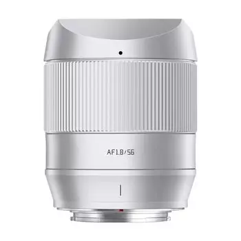 TTArtisan AF 56 мм E mount совместимый с Sony E однофокусный объектив с большой апертурой средний телеобъектив с автофокусом серебристый знаменитый оптический объектив f/1.8