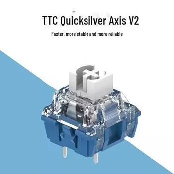 TTC Quicksilver Axis V2 45gf Быстрый линейный игровой переключатель Quicksilver V2