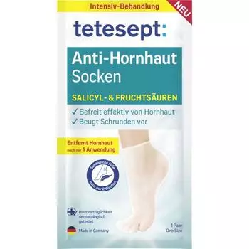 TTESEPT Foot Mask Callus Prevention, 2 packs