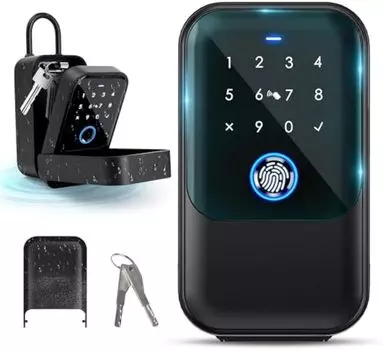 TTlock Пароль Умный Отпечаток Пальцев Цифровая Карта Inteligente Tuya Электронные Портативные IP66 Блокировочные Ящики для Умного Дома K5 TT