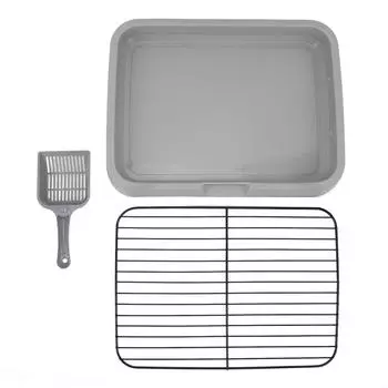 Туалет для обучения собак Съемная устойчивая конструкция предотвращает опрокидывание лоток для обучения щенков горшку для маленьких детей M