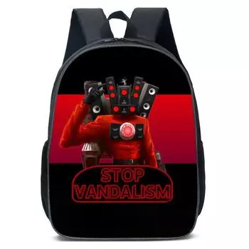 Туалет Skibidi Туалет Skibidi содержит школьные ранцы для учеников начальной школы и рюкзаки для детей.