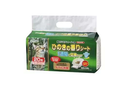 Туалетная бумага Clean Mew System Hinoki с ароматом 20 листов на 1 неделю