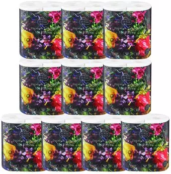 Туалетная бумага Kono Paper Plantica Premium Shower в рулонах x 10 (4 упаковки)