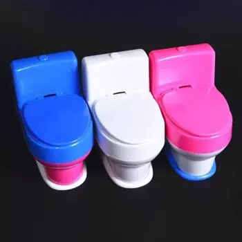 Туалетная игрушка Squirt Safe Relief Скука Экологичный Подробный Распылитель Воды Миниатюрный Расслабление белый